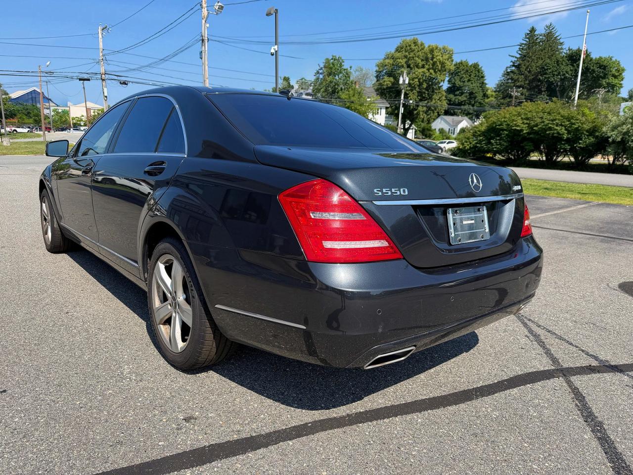 2012 Mercedes-benz S 550 4matic Black vin: WDDNG9EB5CA490925