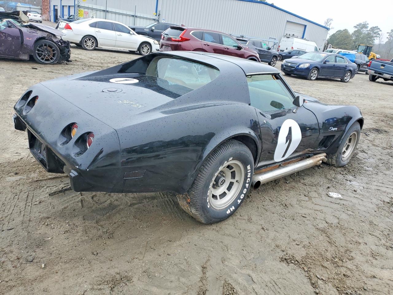1976 Chevrolet Corvette Black vin: 1Z37L6S439227