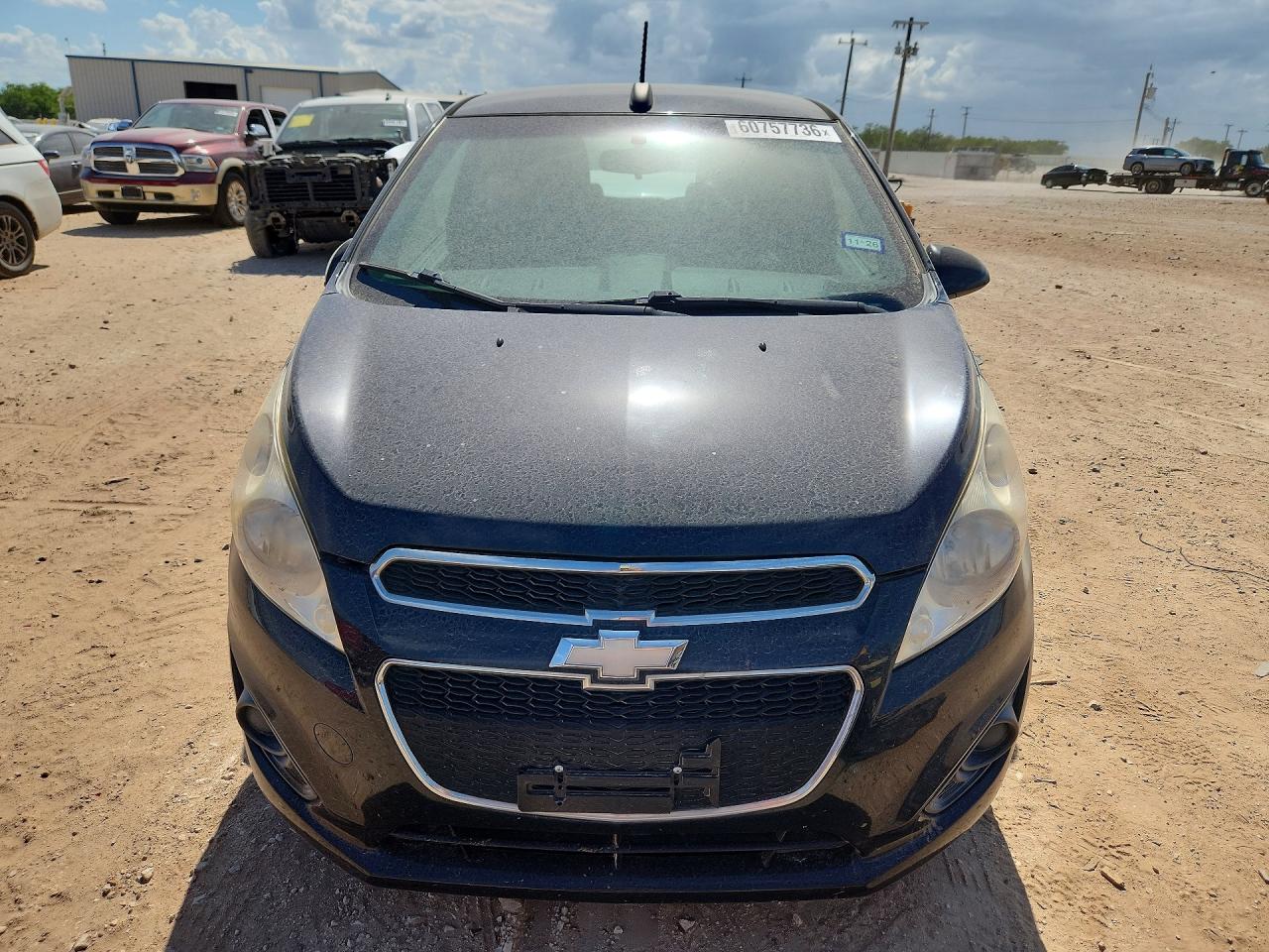 2015 Chevrolet Spark Ls Black vin: KL8CB6S99FC730785