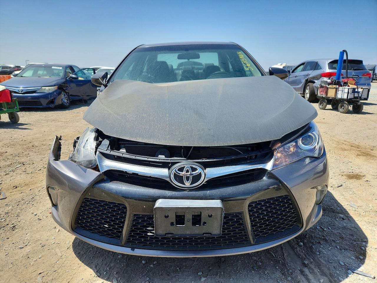 2017 Toyota Camry Se Silver vin: 4T1BF1FK0HU421898