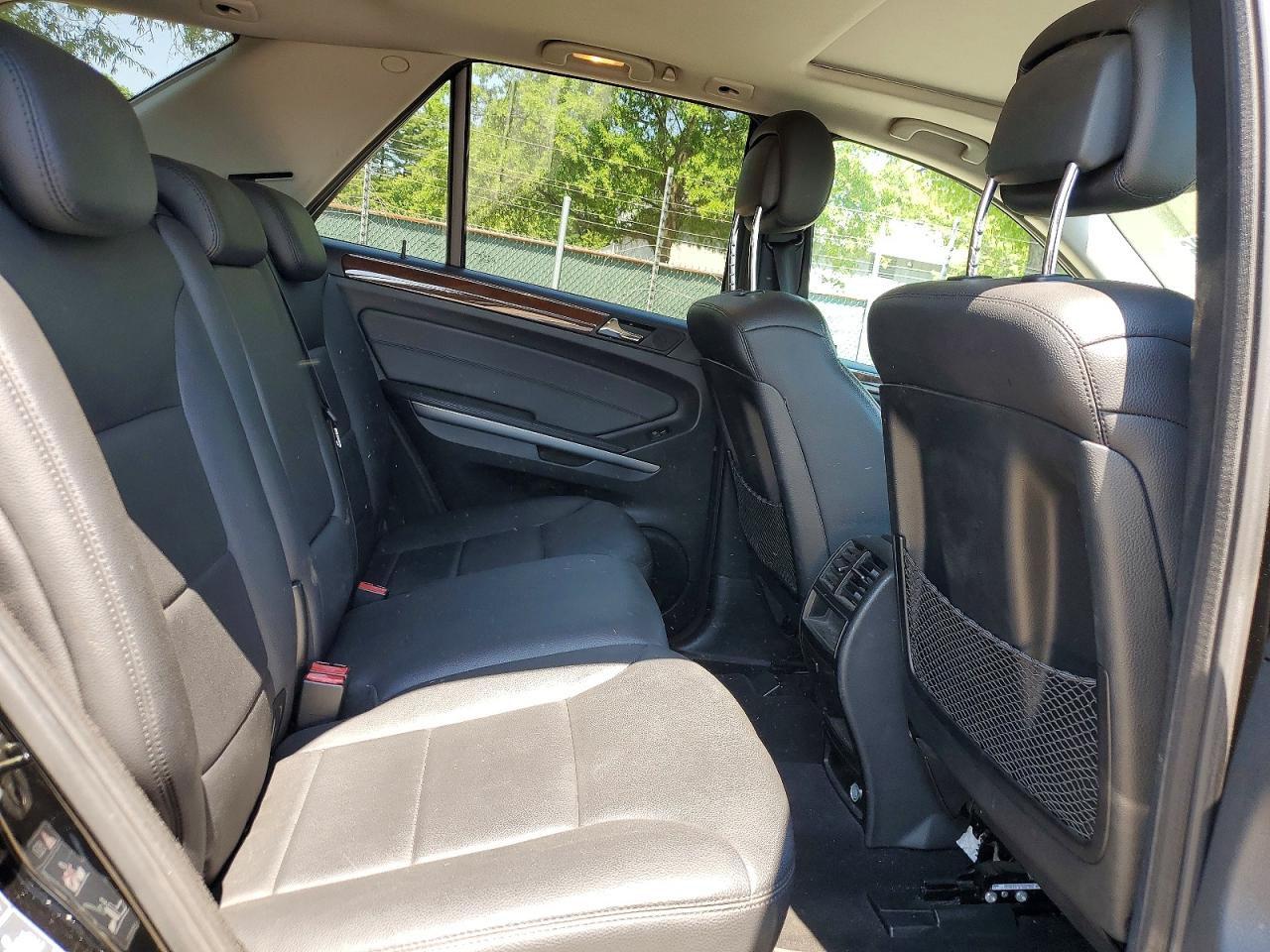 2011 Mercedes-benz Ml 350 Black vin: 4JGBB5GBXBA634304