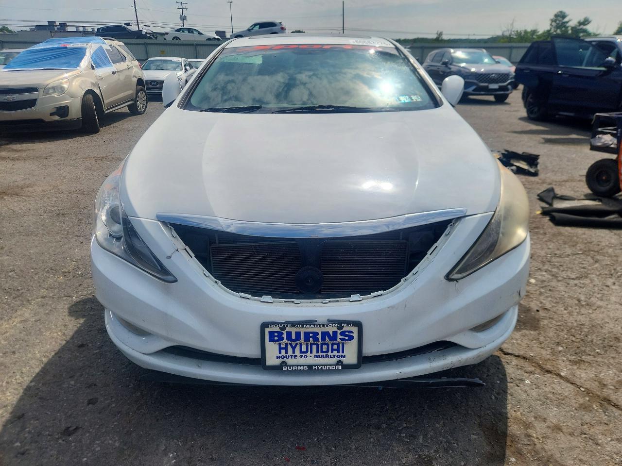 2011 Hyundai Sonata Se/limited White vin: 5NPEC4AC9BH116266