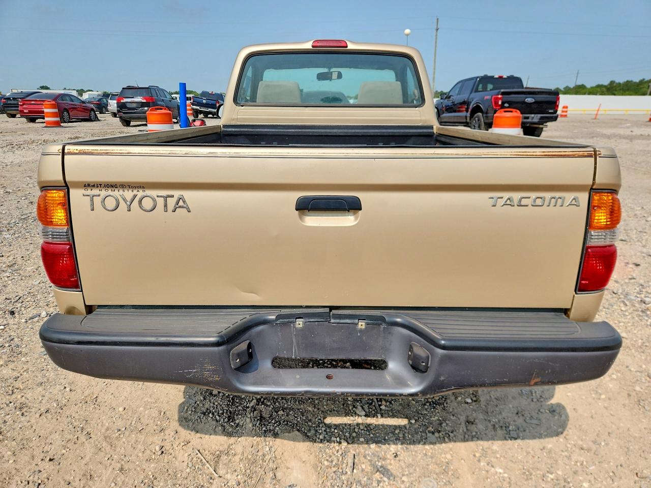 2002 Toyota Tacoma Base Gold vin: 5TENL42N62Z893906