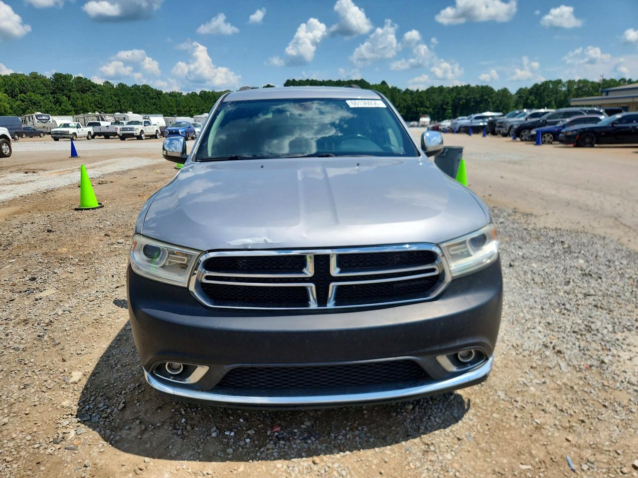 2015 Dodge Durango Sxt Silver vin: 1C4RDHAG5FC127663