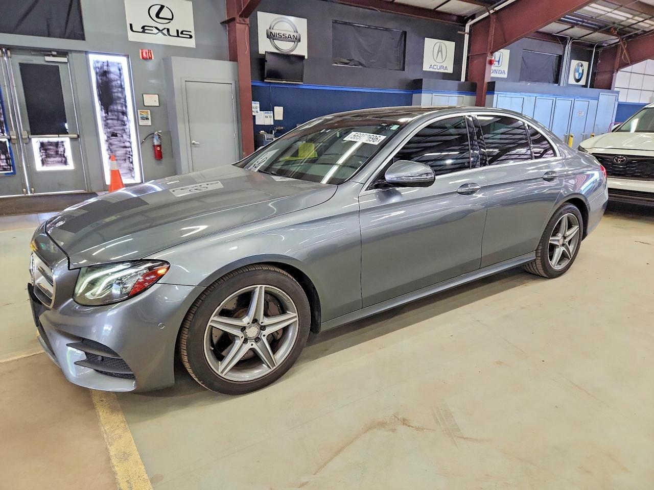 2017 Mercedes-benz E 300 4matic Gray vin: WDDZF4KB9HA030976