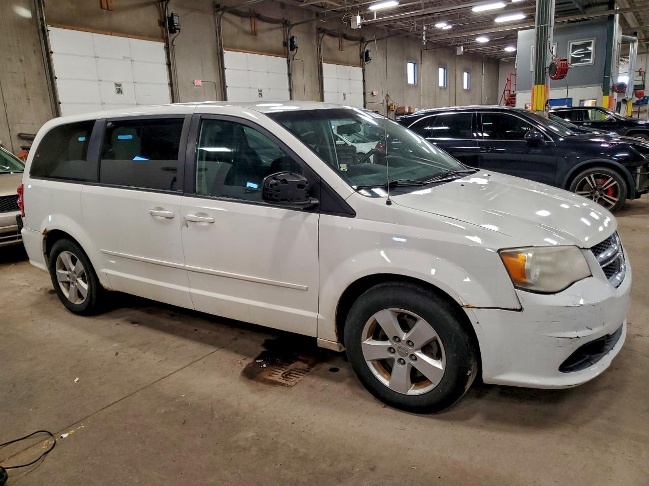 2013 Dodge Grand Caravan Se Белый vin: 2C4RDGBG4DR568195