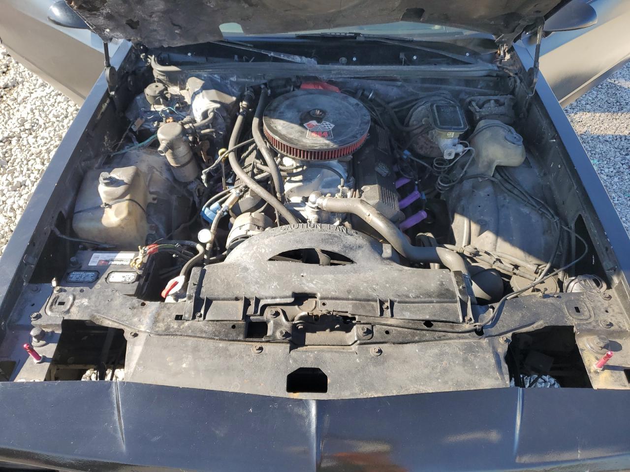 1987 Chevrolet Monte Carlo Черный vin: 1G1GZ11G6HR122321