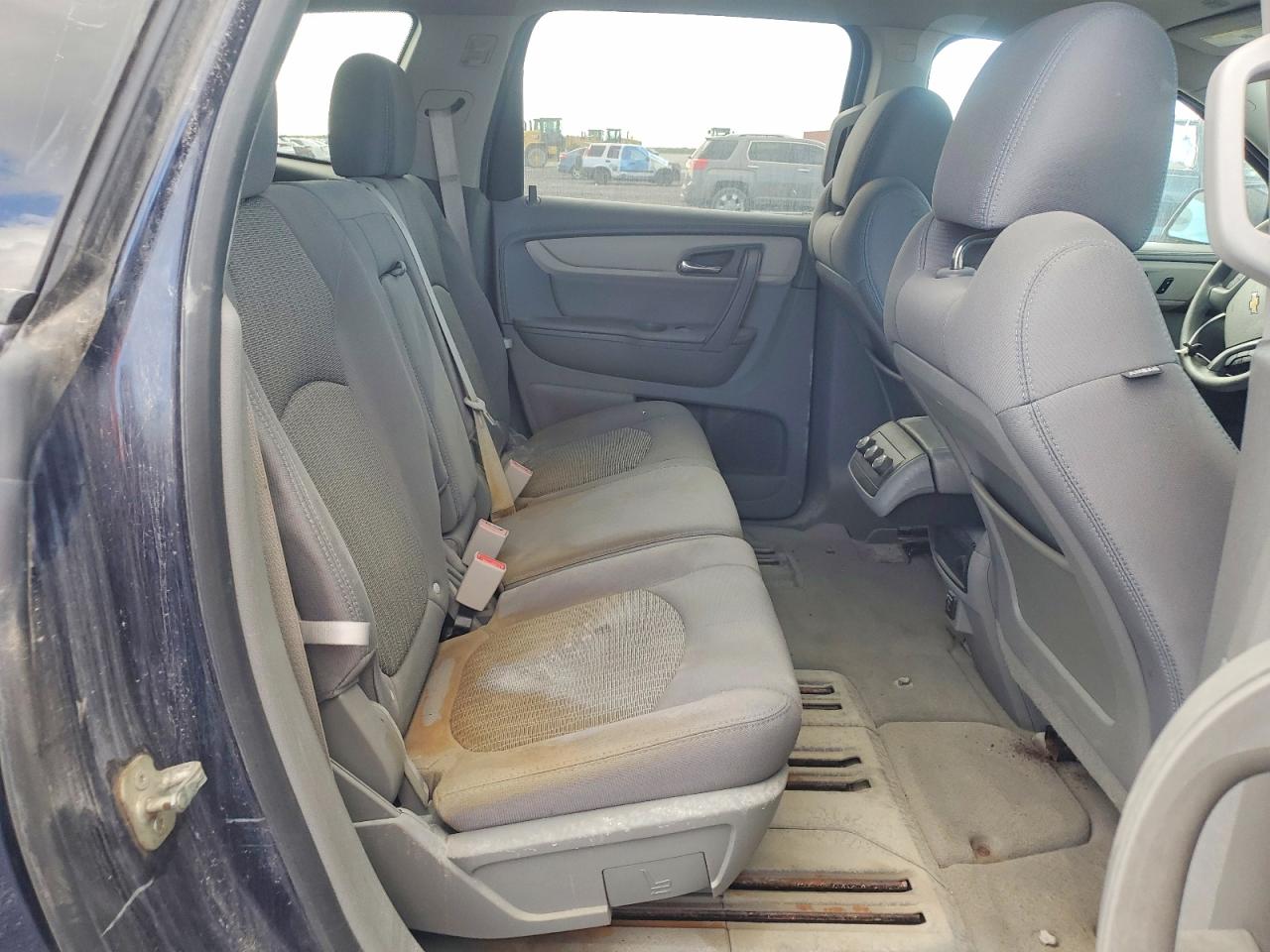 2015 Chevrolet Traverse Ls Синий vin: 1GNKRFED6FJ113457