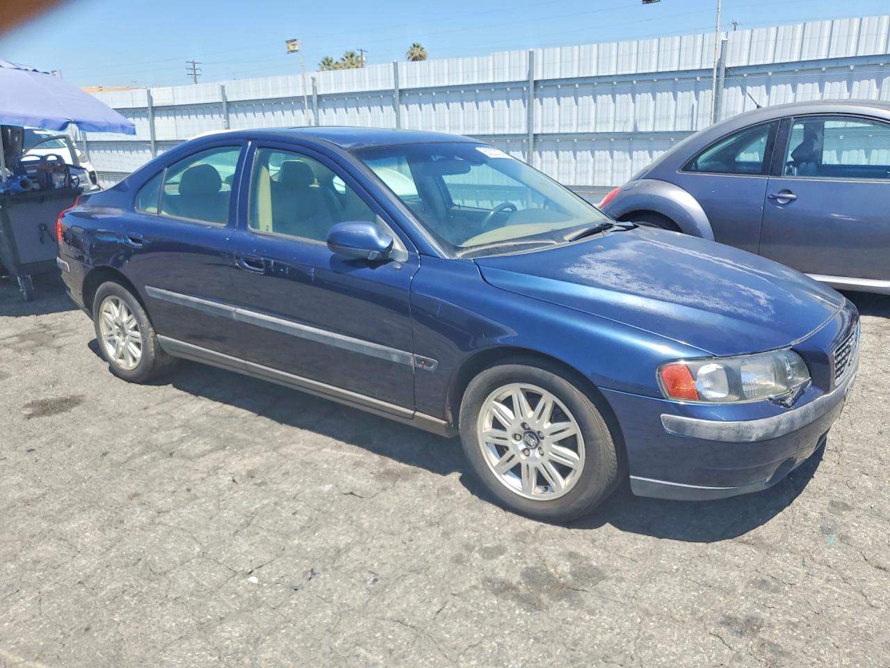 2003 Volvo S60 Blue vin: YV1RS64A132264385