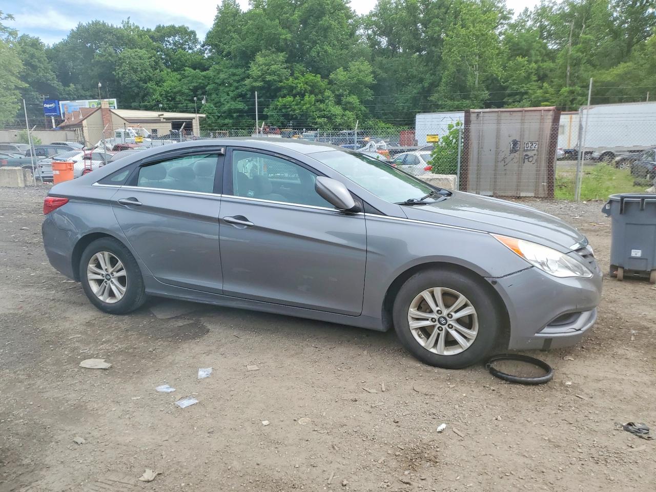 2013 Hyundai Sonata Gray vin: 5NPEB4AC5DH705398