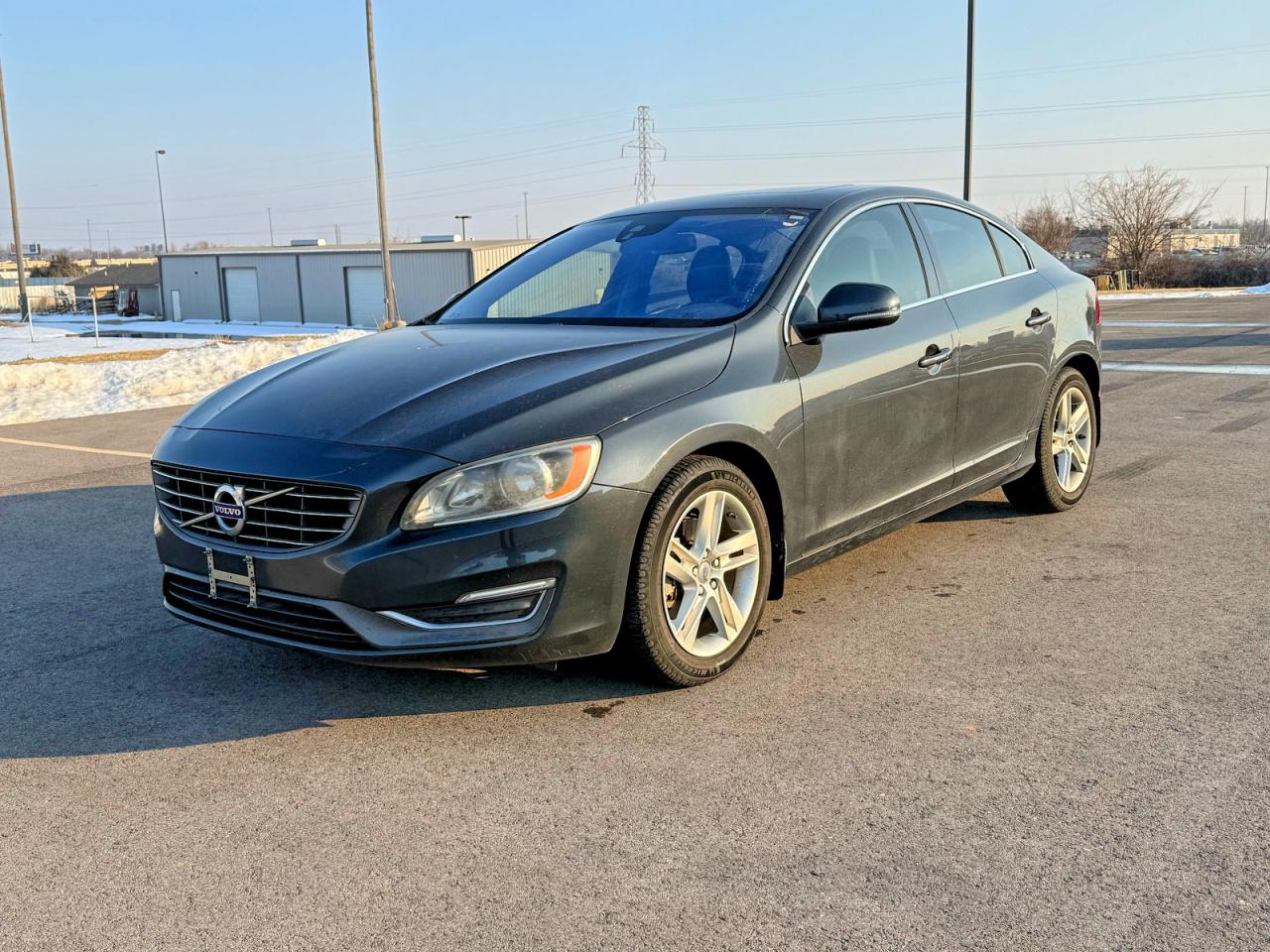 2015 Volvo S60 Premier Gray vin: YV140MFB3F1308889