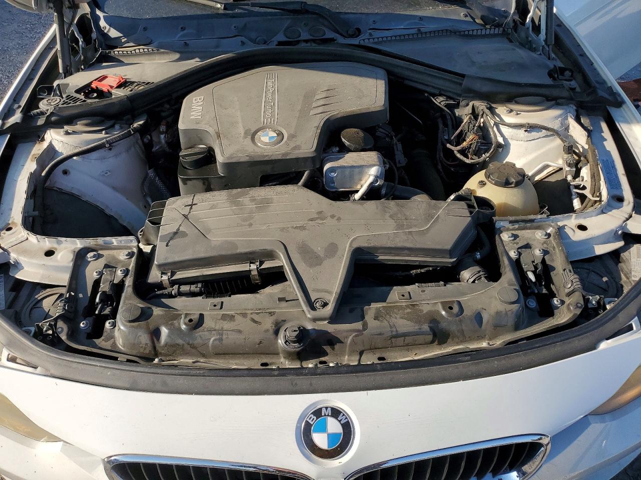2012 Bmw 328 I Sulev White vin: WBA3C1C50CF433124
