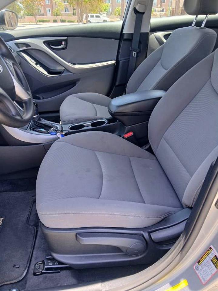 2015 Hyundai Elantra Se Gray vin: KMHDH4AE9FU450027