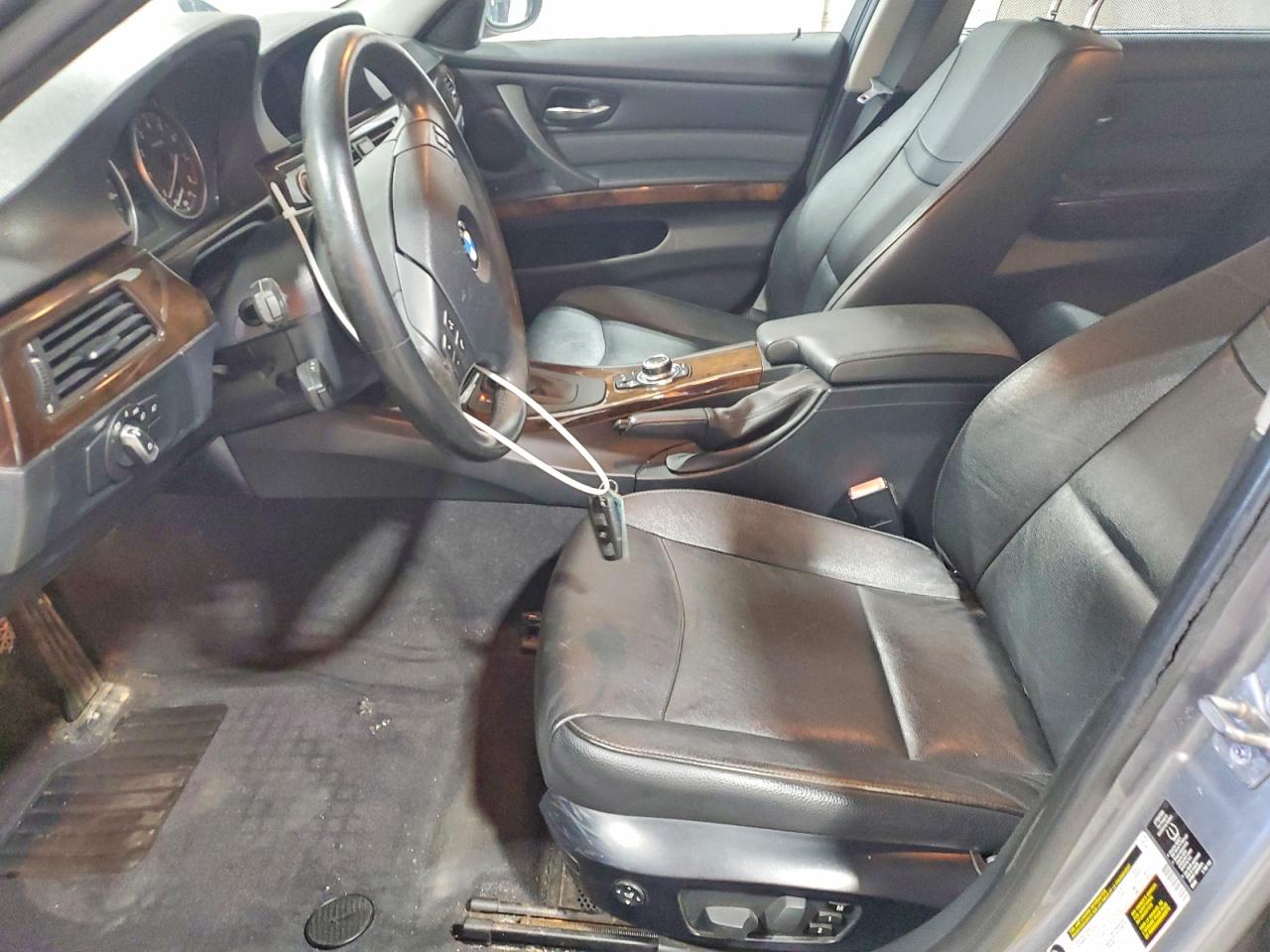2011 Bmw 335 Xi Gray vin: WBAPL5C57BA920132