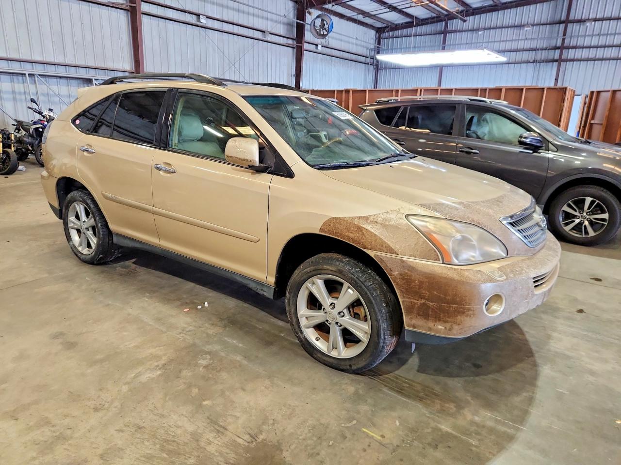 2008 Lexus Rx 400h Gold vin: JTJGW31U682007029