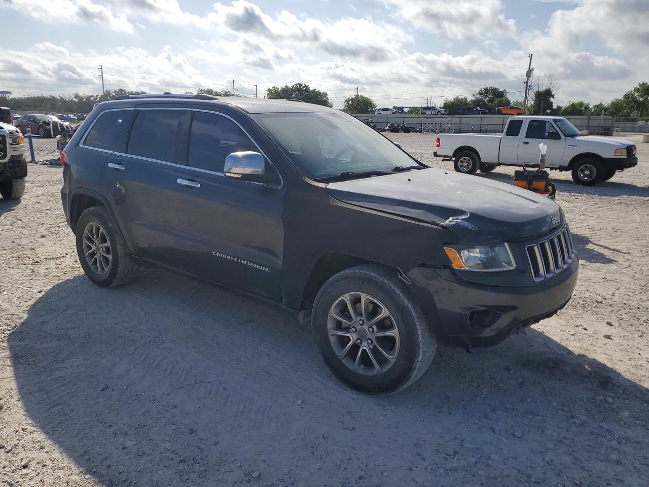 2014 Jeep Grand Cherokee Limited Blue vin: 1C4RJEBG1EC542855