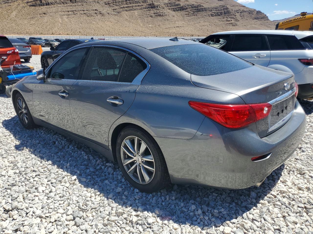 2015 Infiniti Q50 Premium Gray vin: JN1BV7AP8FM351404