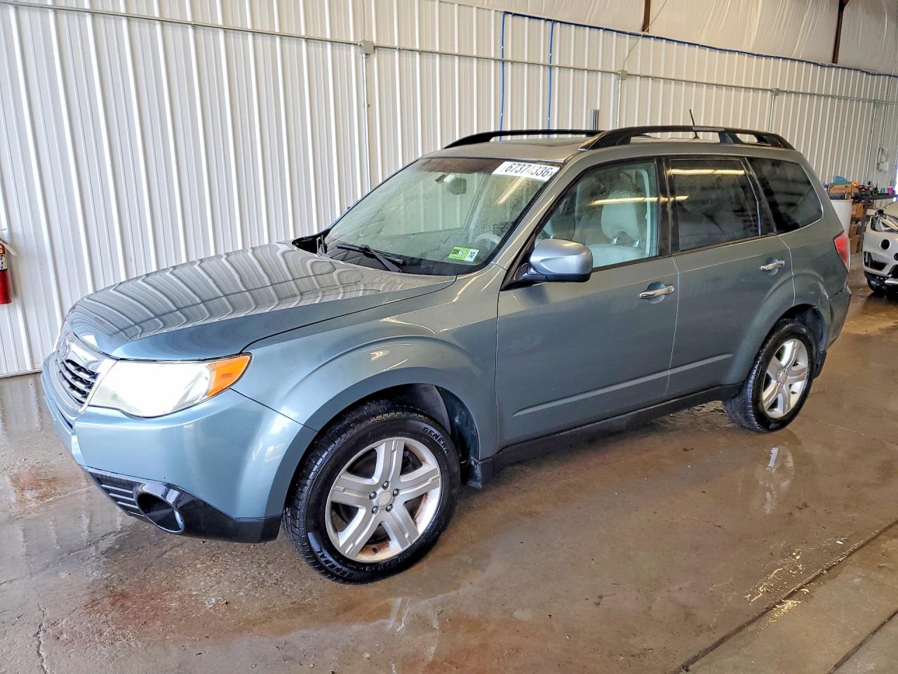 2010 Subaru Forester 2.5x Premium Teal vin: JF2SH6CCXAH909605