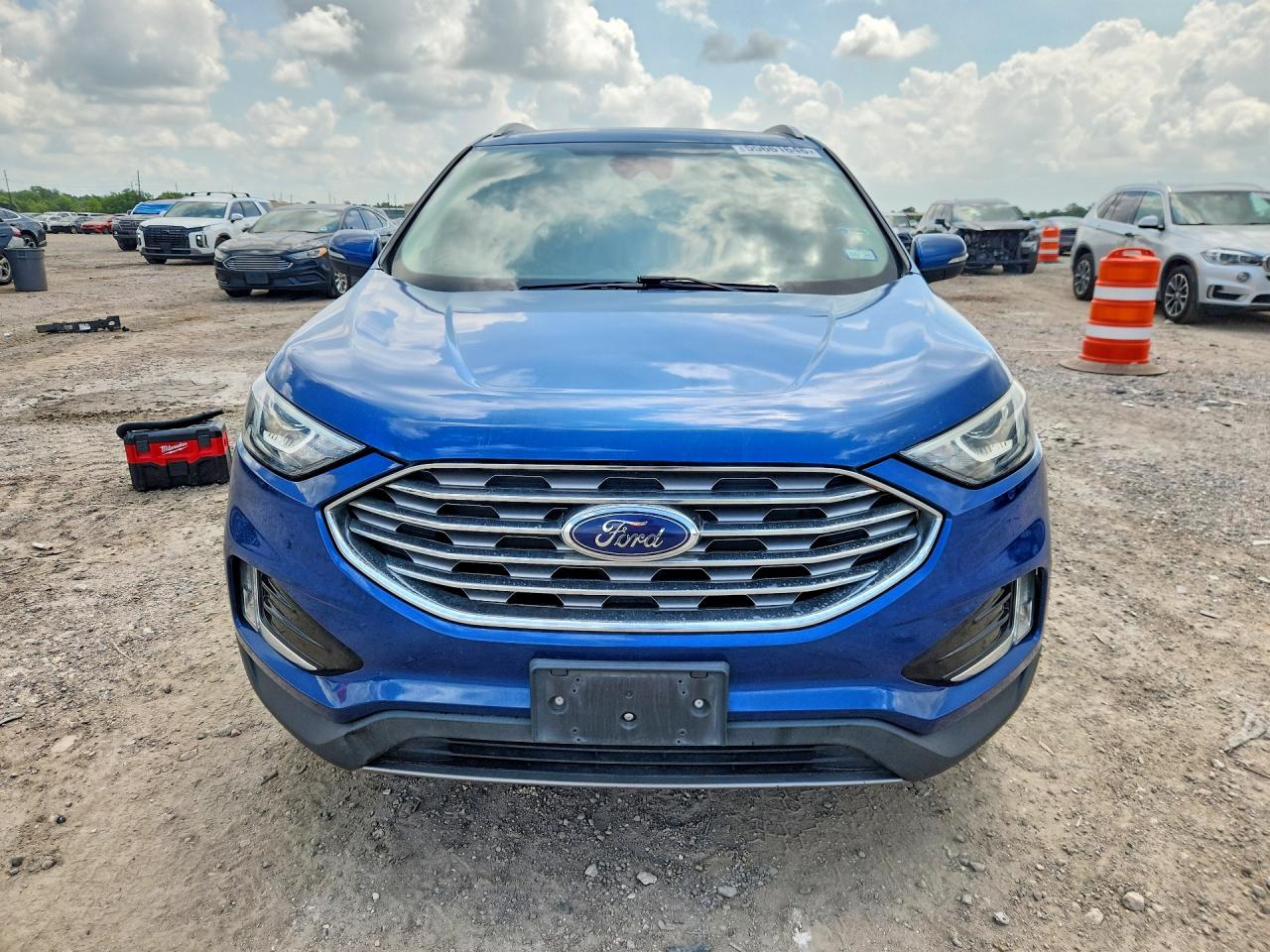 2020 Ford Edge Sel Blue vin: 2FMPK3J98LBA10796