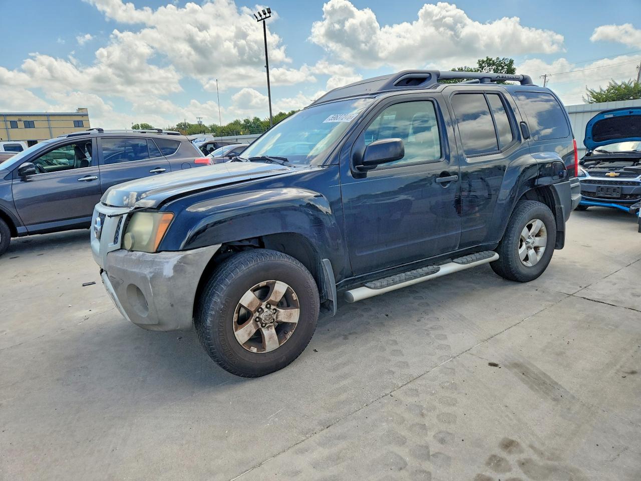 2010 Nissan Xterra X Black vin: 5N1AN0NUXAC525130