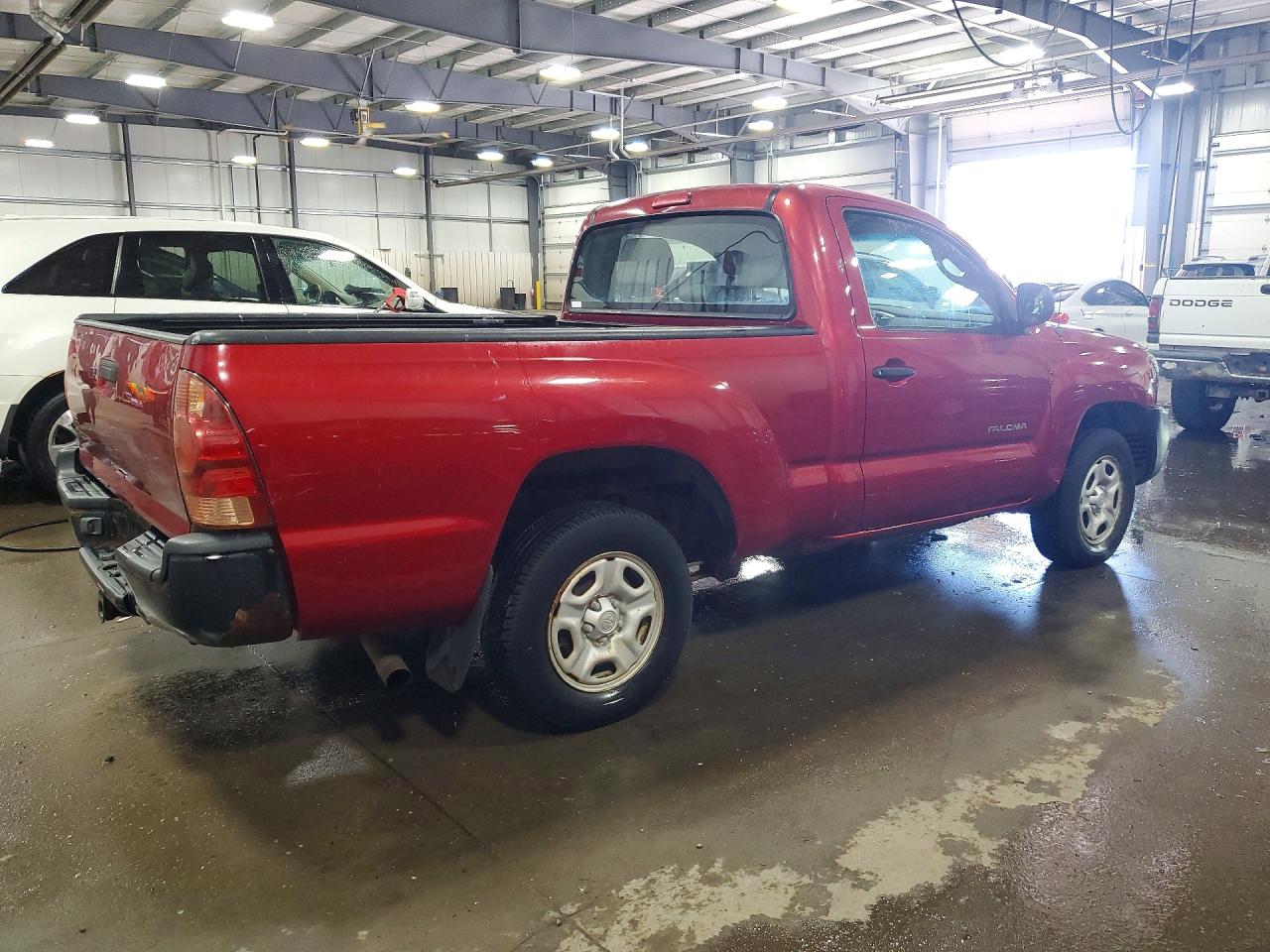 2005 Toyota Tacoma Base Maroon vin: 5TENX22N55Z052365