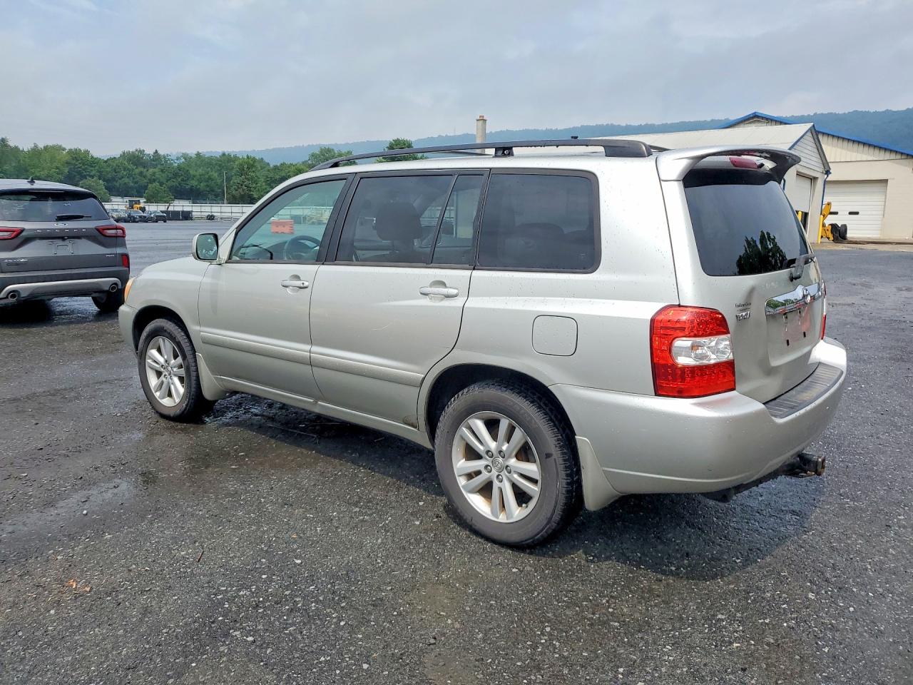 2006 Toyota Highlander Hybrid Silver vin: JTEDW21AX60001907