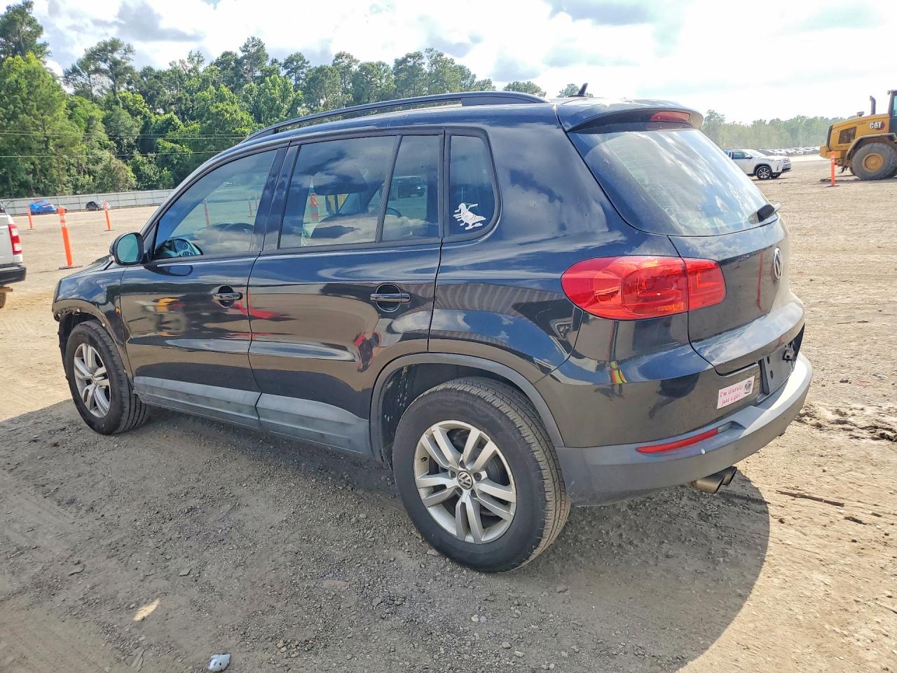 2016 Volkswagen Tiguan S Black vin: WVGAV7AX4GW517525
