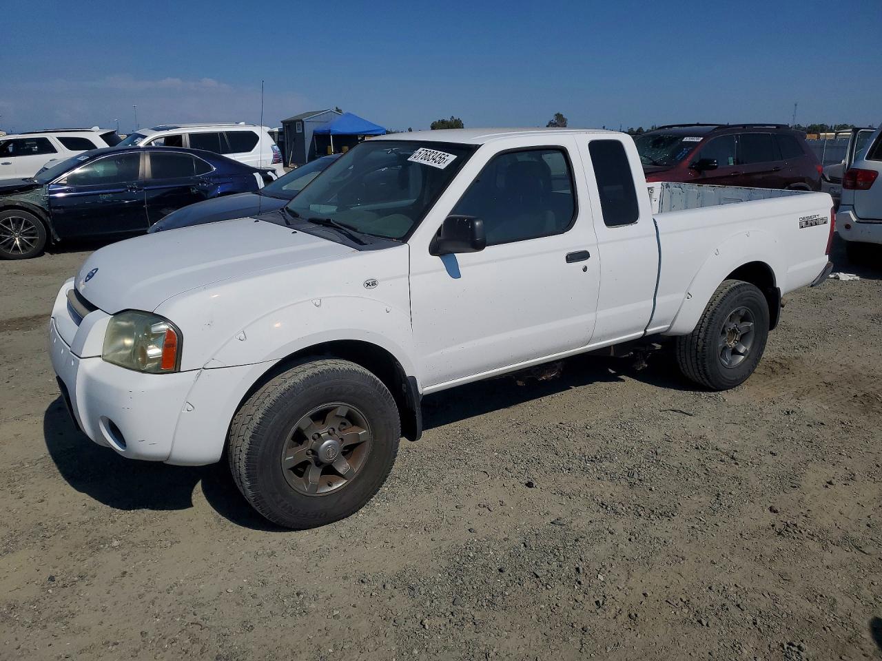 2003 Nissan Frontier Xe-v6 Desert Runner White vin: 1N6ED26TX3C412417