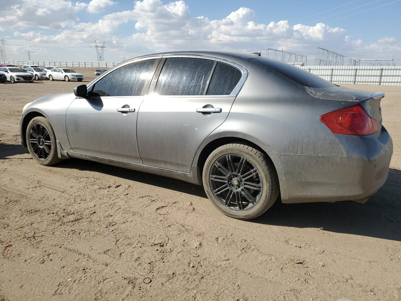 2011 Infiniti G37 Серый vin: JN1CV6AR1BM412831
