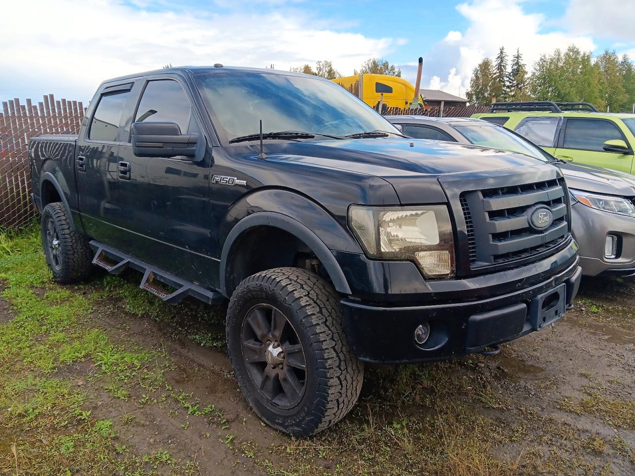 2010 Ford F150 Supercrew Black vin: 1FTFW1EV2AFC29779