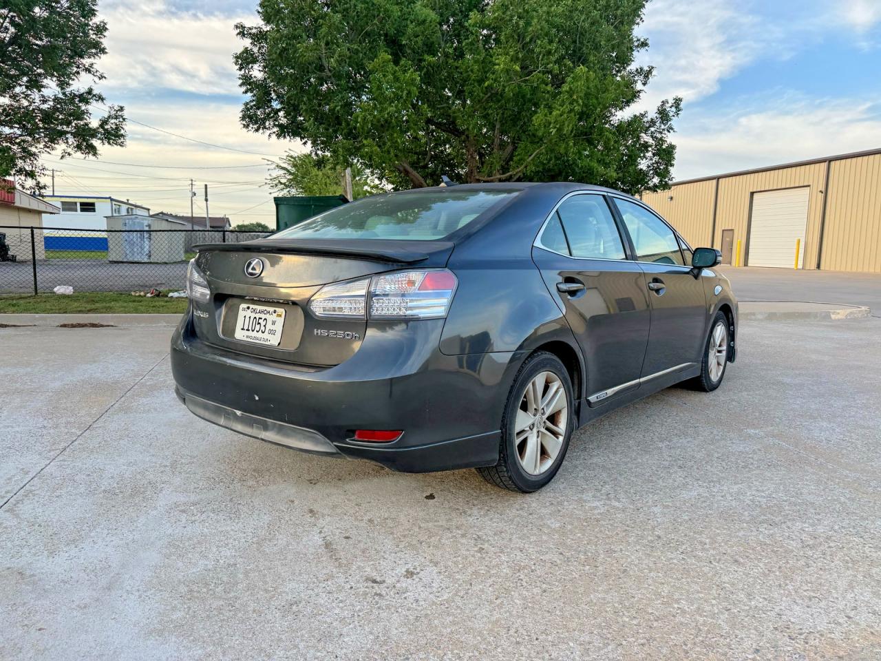 2010 Lexus Hs 250h Gray vin: JTHBB1BA2A2020172