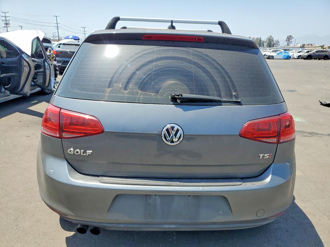 2015 Volkswagen Golf Серый vin: 3VW217AU6FM020286