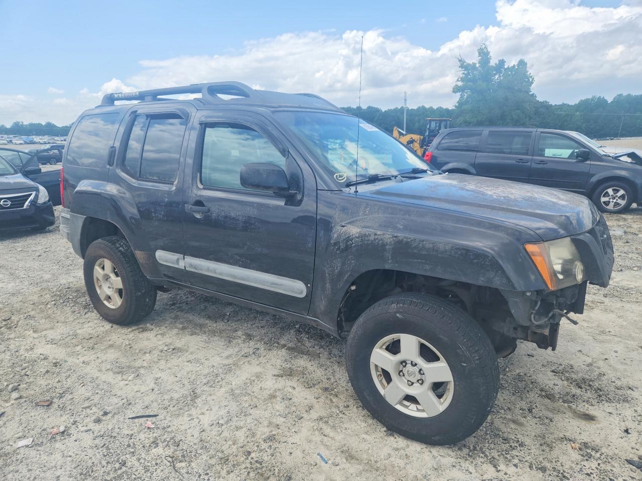 2005 Nissan Xterra S Black vin: 5N1AN08W65C636261