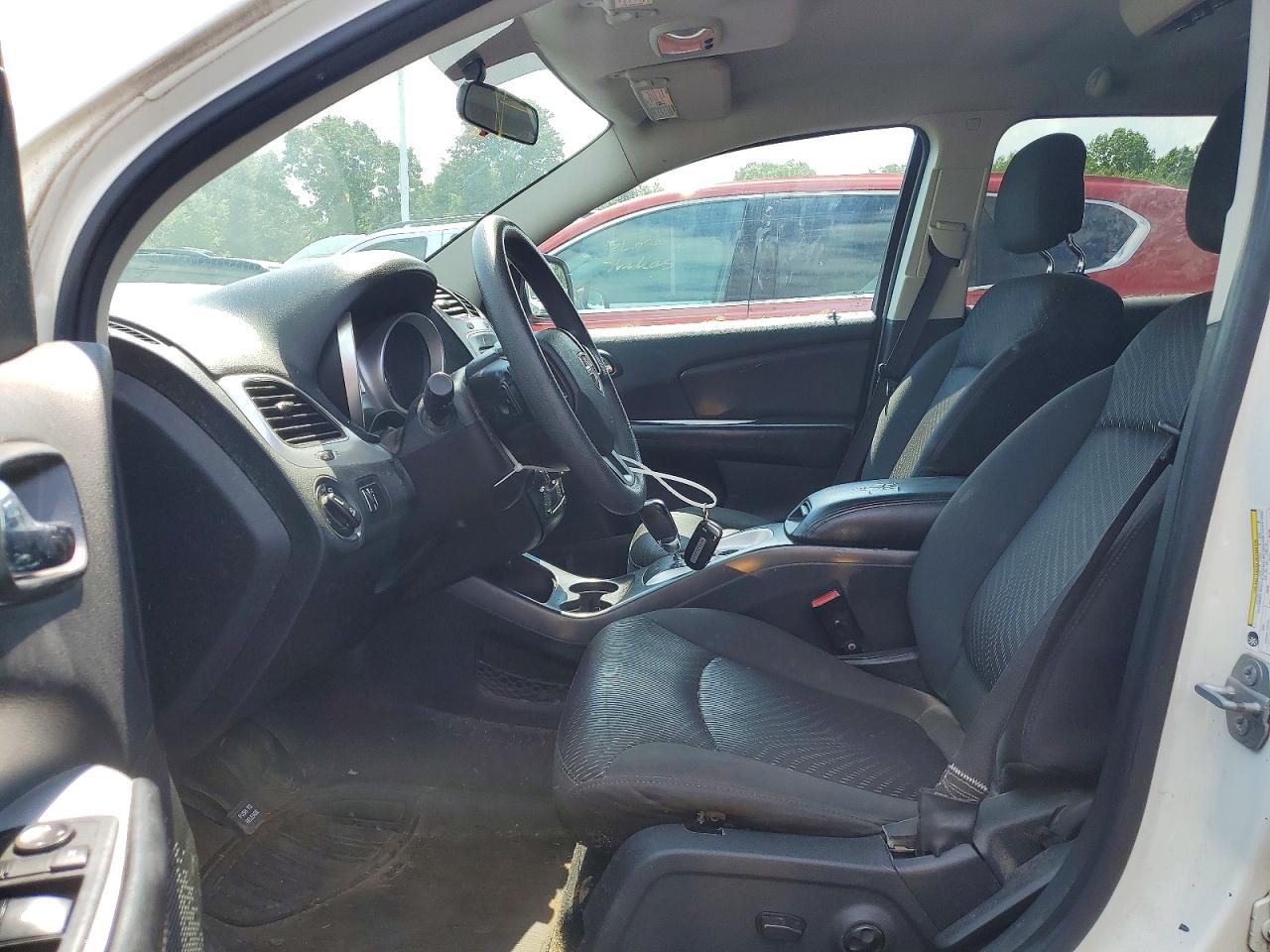 2015 Dodge Journey Sxt White vin: 3C4PDCBB8FT586946