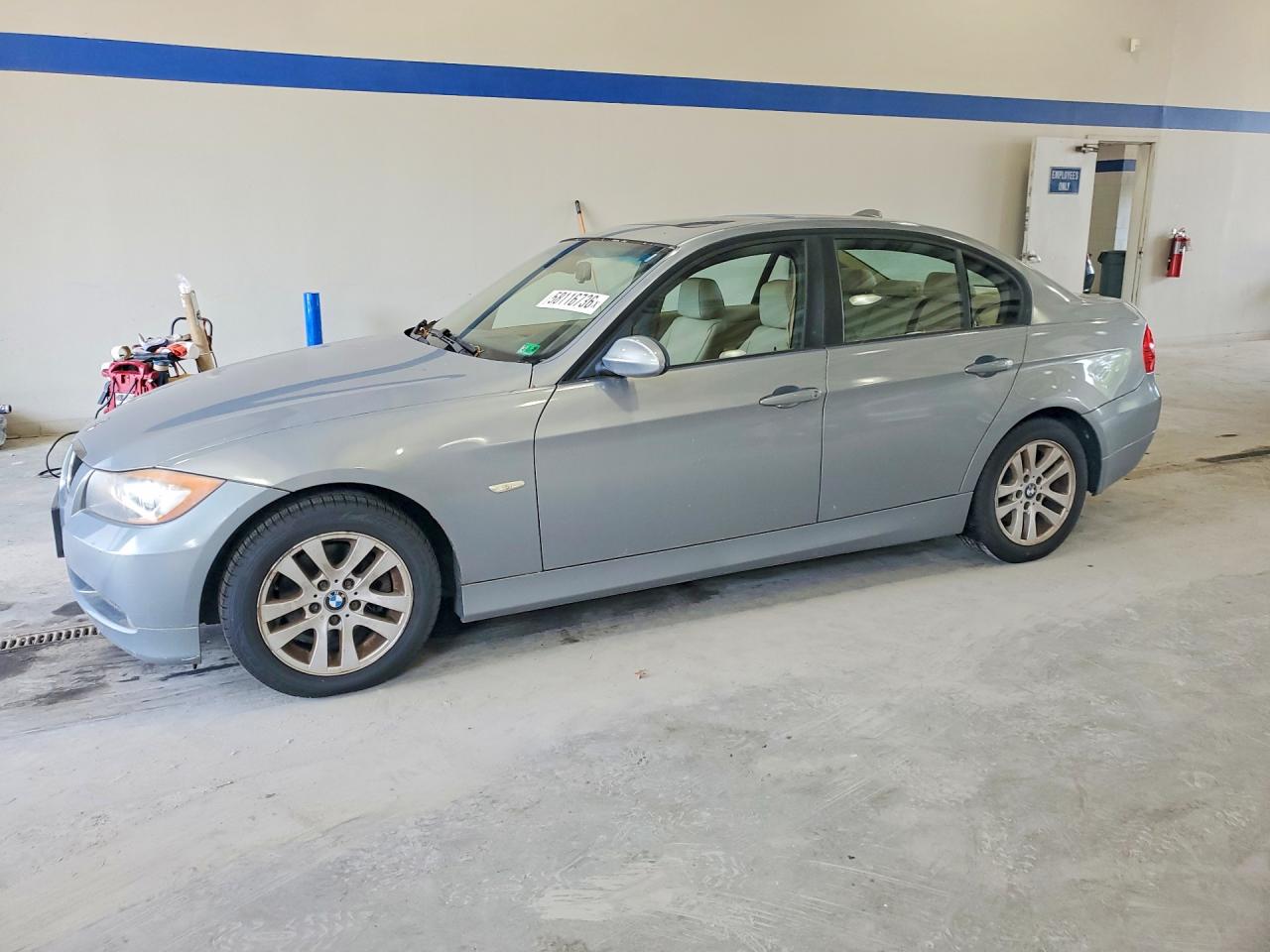 2006 Bmw 325 I Automatic Gray vin: WBAVB17536NK37596