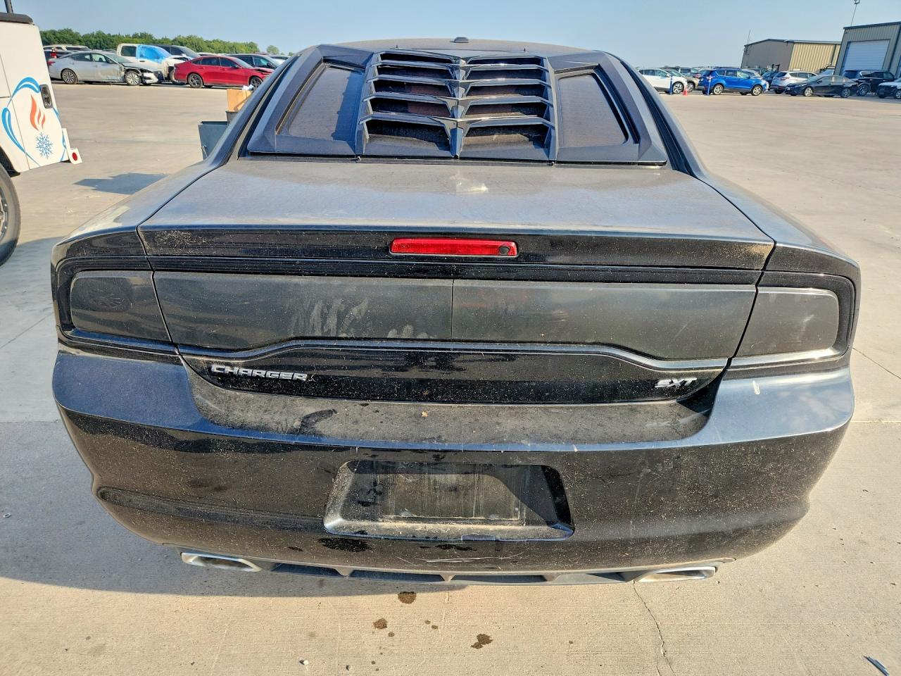 2014 Dodge Charger Sxt Black vin: 2C3CDXHG3EH182408