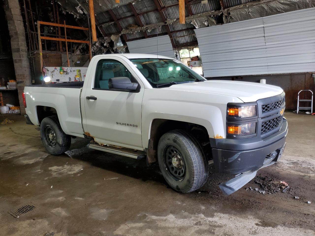 2015 Chevrolet Silverado K1500 White vin: 1GCNKPEH1FZ173344