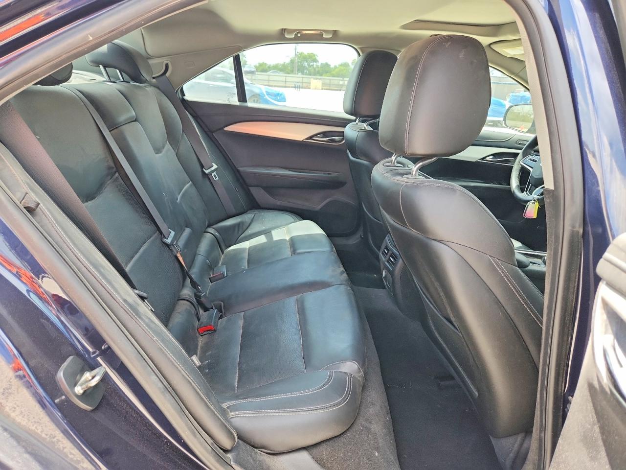 2015 Cadillac Ats Performance Blue vin: 1G6AJ5SX7F0121449