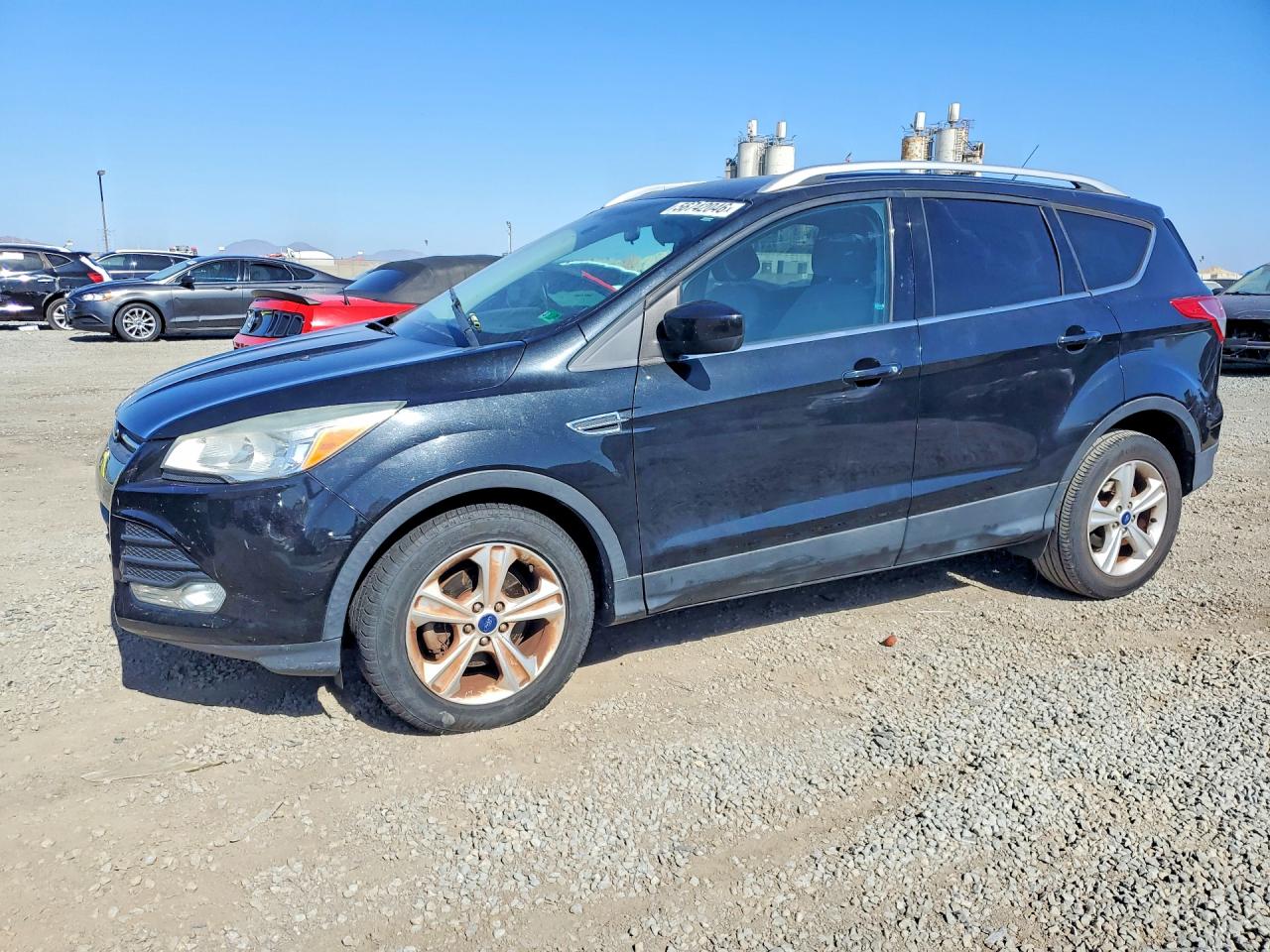 2015 Ford Escape Se Black vin: 1FMCU0G7XFUA23349
