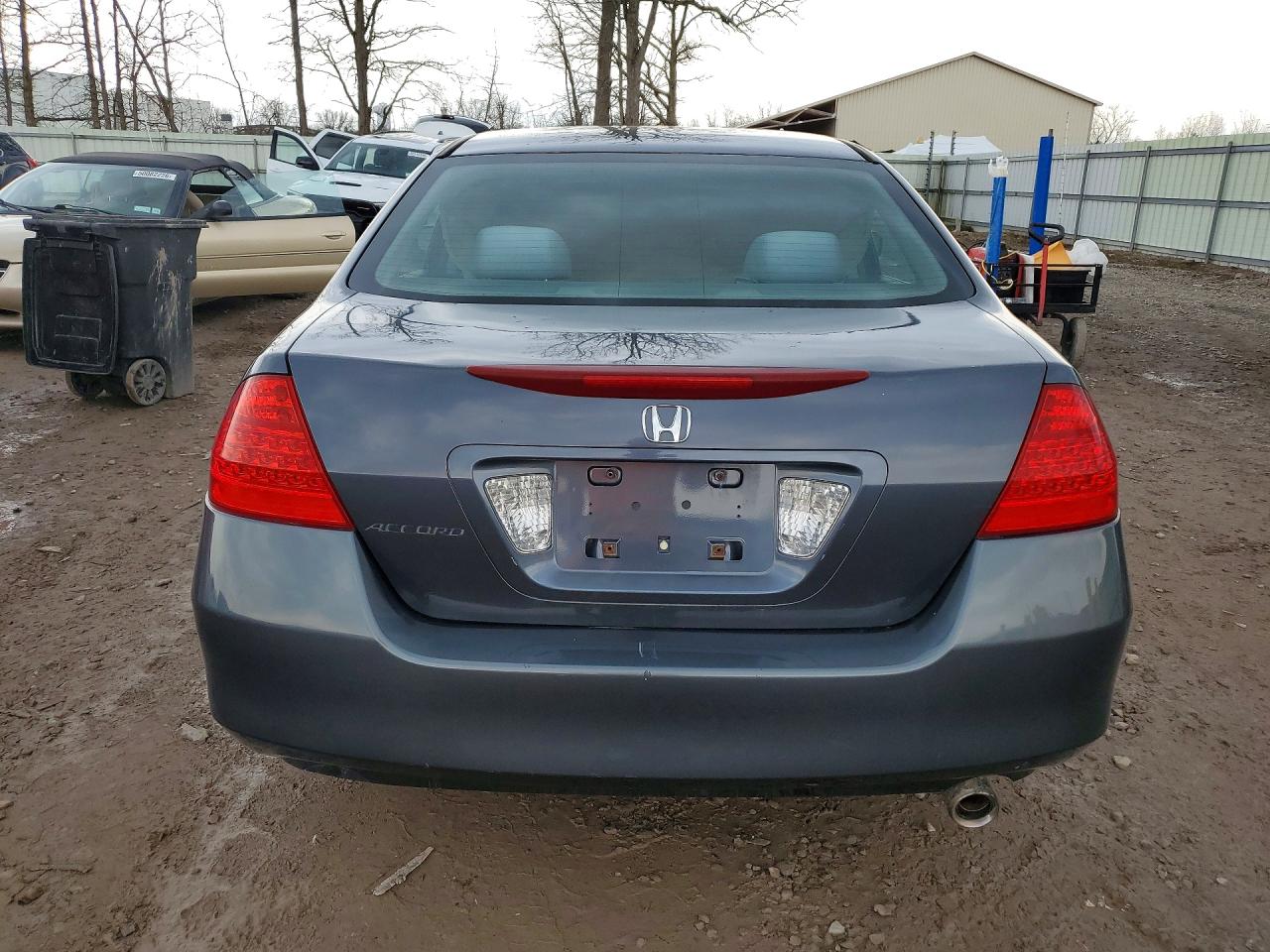 2007 Honda Accord Lx Charcoal vin: 1HGCM56407A187500