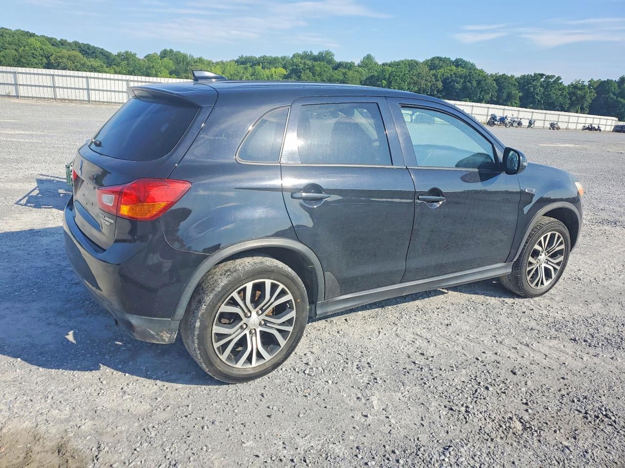 2017 Mitsubishi Outlander Sport Es Black vin: JA4AP3AU5HZ012861