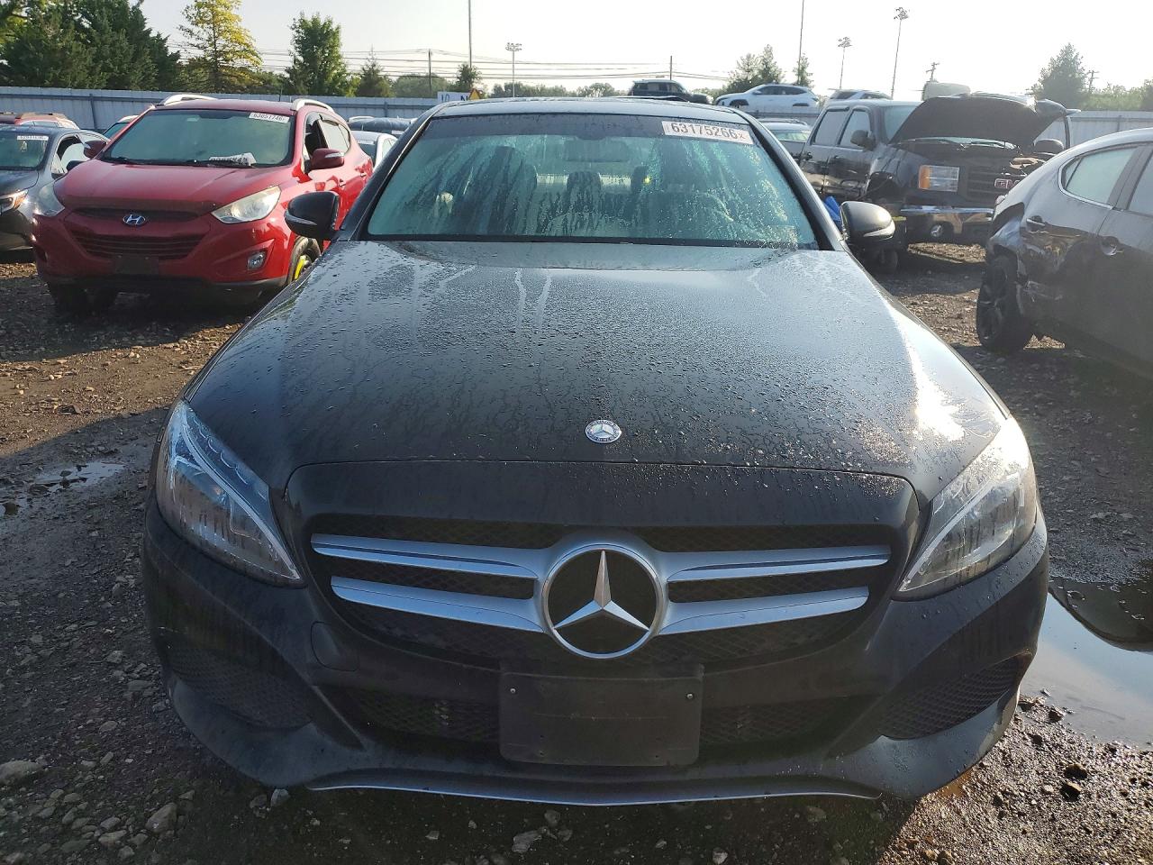 2015 Mercedes-benz C 300 4matic Black vin: 55SWF4KB6FU056676