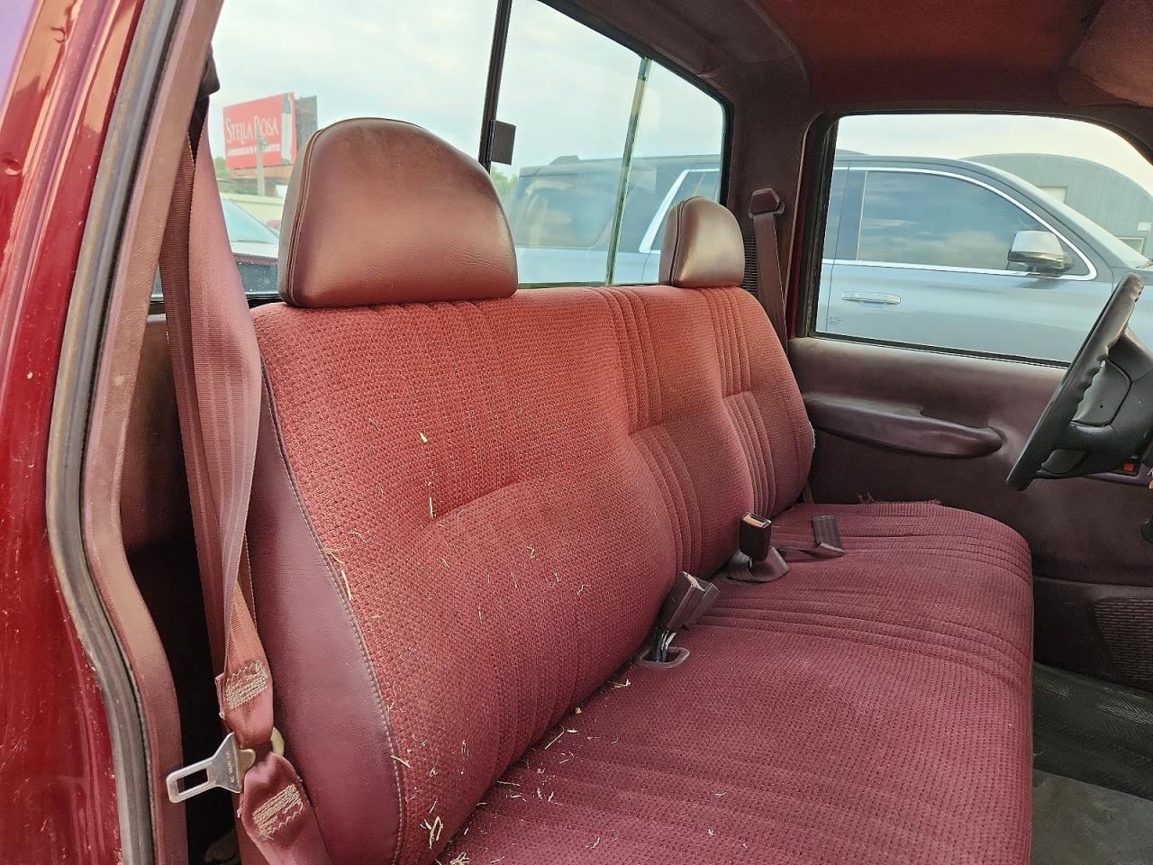 1995 Gmc Sierra C1500 Maroon vin: 1GTEC14Z1SZ501943