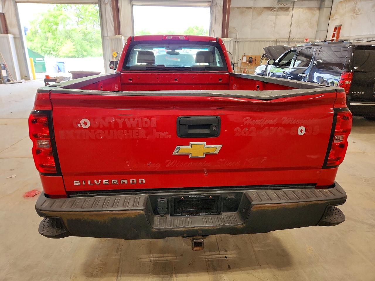 2014 Chevrolet Silverado C1500 Red vin: 1GCNCPEH0EZ260910