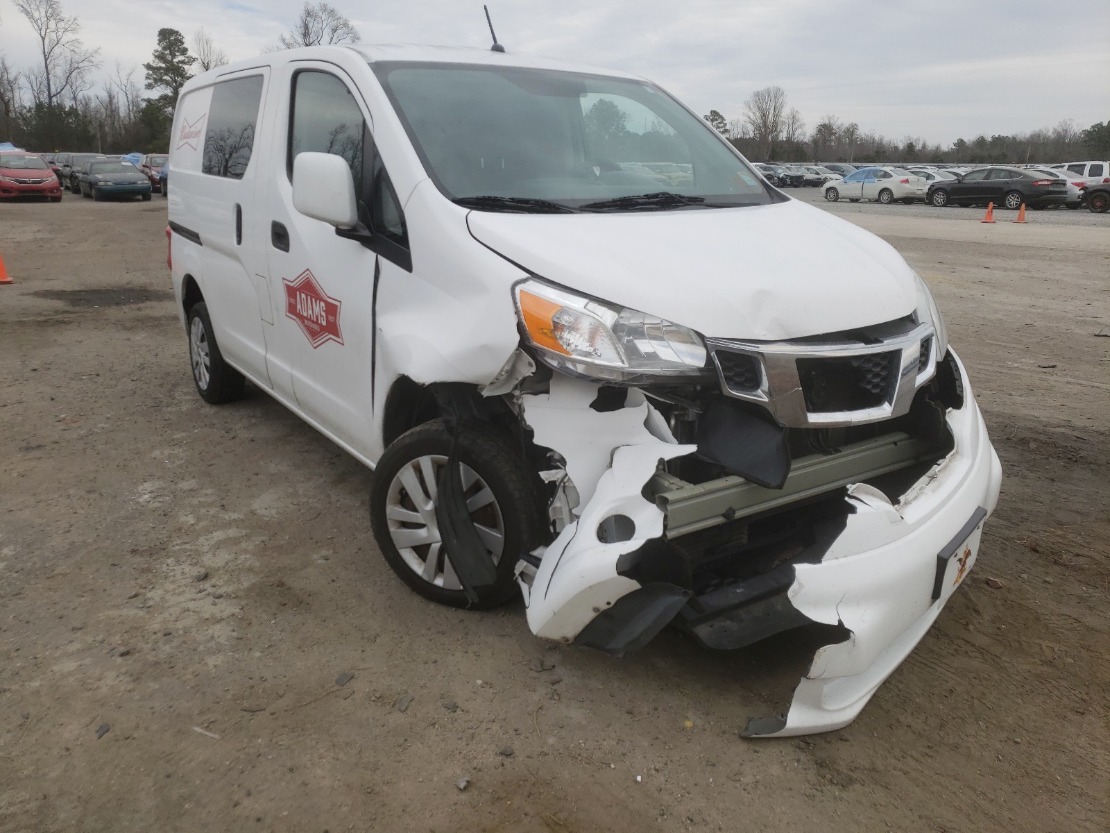 2016 Nissan Nv200 2.5s White vin: 3N6CM0KN7GK699248