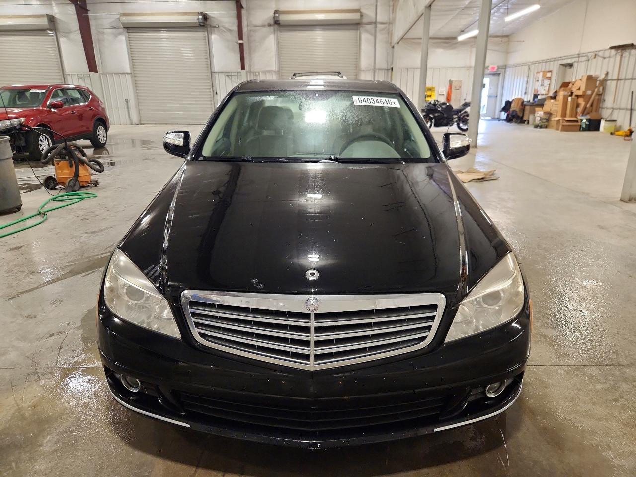 2009 Mercedes-benz C 300 4matic Black vin: WDDGF81XX9R046618