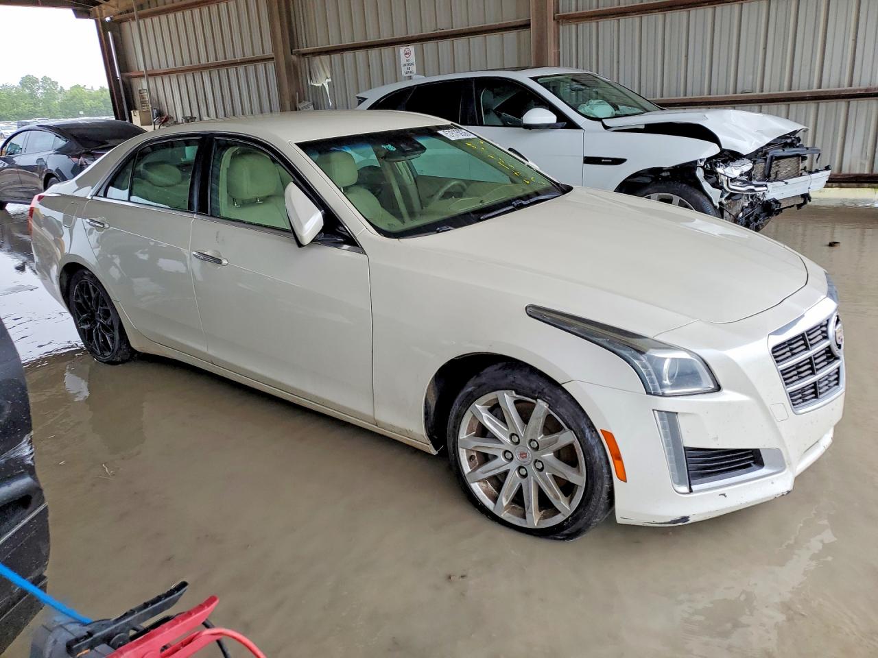 2014 Cadillac Cts Luxury Collection Beige vin: 1G6AR5S38E0134036