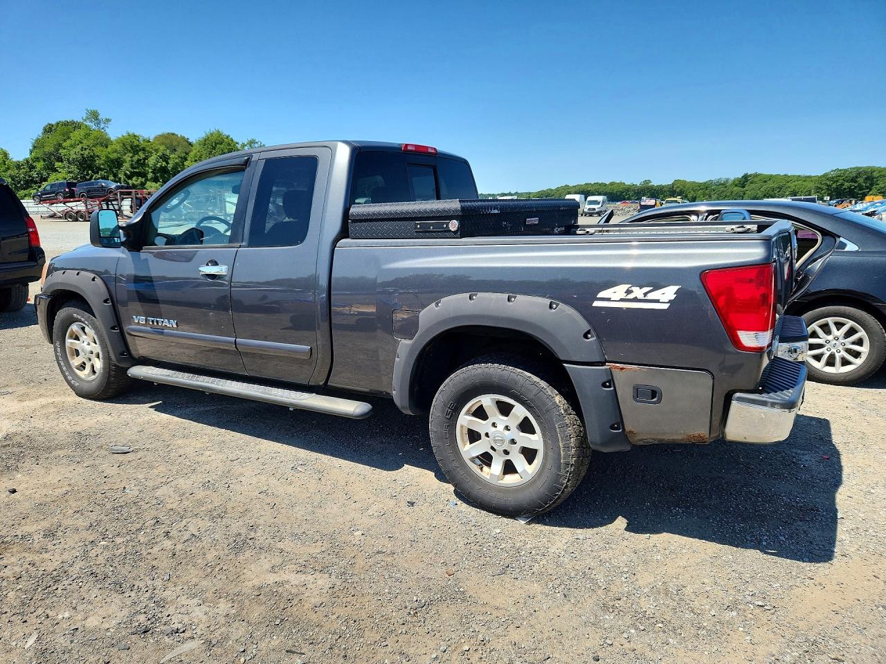 2006 Nissan Titan Xe Gray vin: 1N6AA06B76N512485