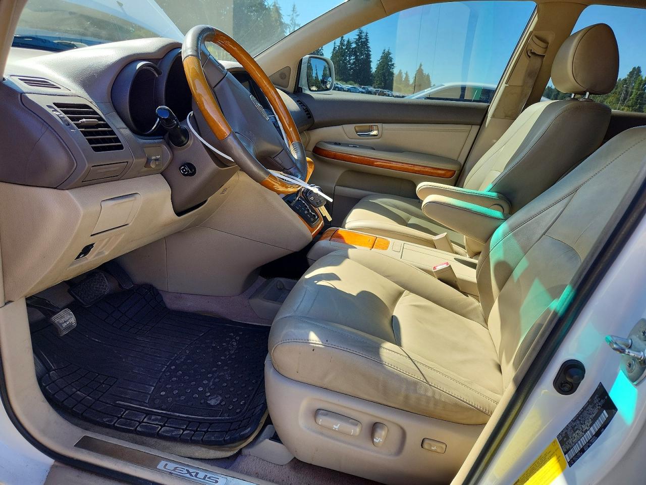 2007 Lexus Rx 350 Белый vin: 2T2GK31U27C012416