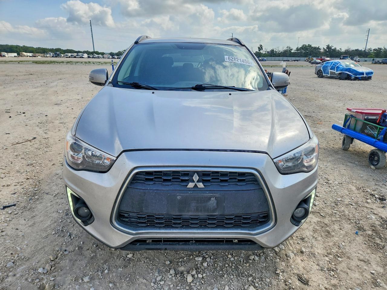 2015 Mitsubishi Outlander Sport Se Серебряный vin: 4A4AP4AW6FE040498